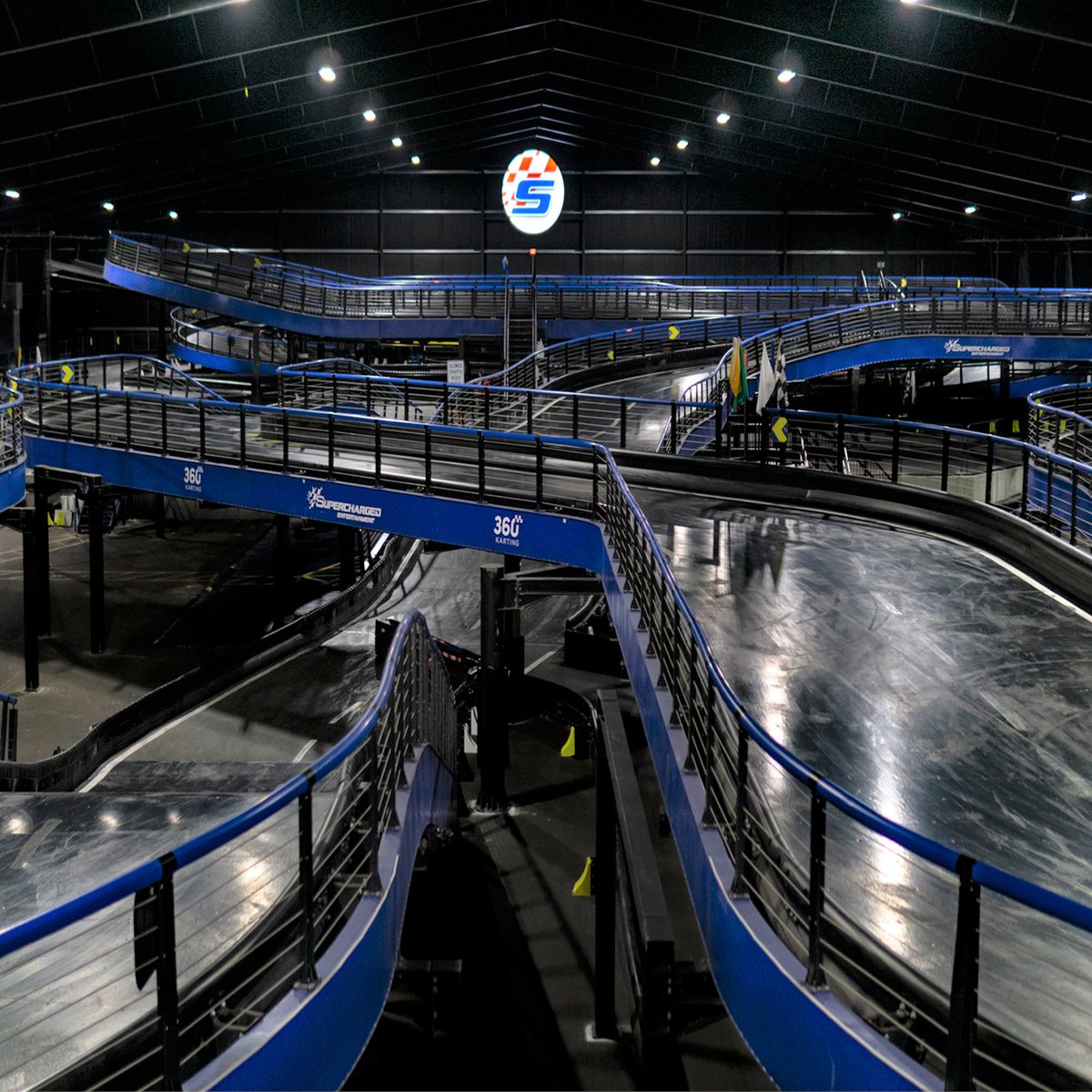 BostonCentral's tweet photo. Supercharged Entertainment in Wrentham is open for some clean, safe, insane fun! Something for EVERYONE in your family!  The largest indoor multi-level karting track in the world, ninja wipeout obstacle course, trampoline zone, gaming lounge, &amp; more  https://t.co/65NTUQTrKs https://t.co/mUGJ1AE9qW