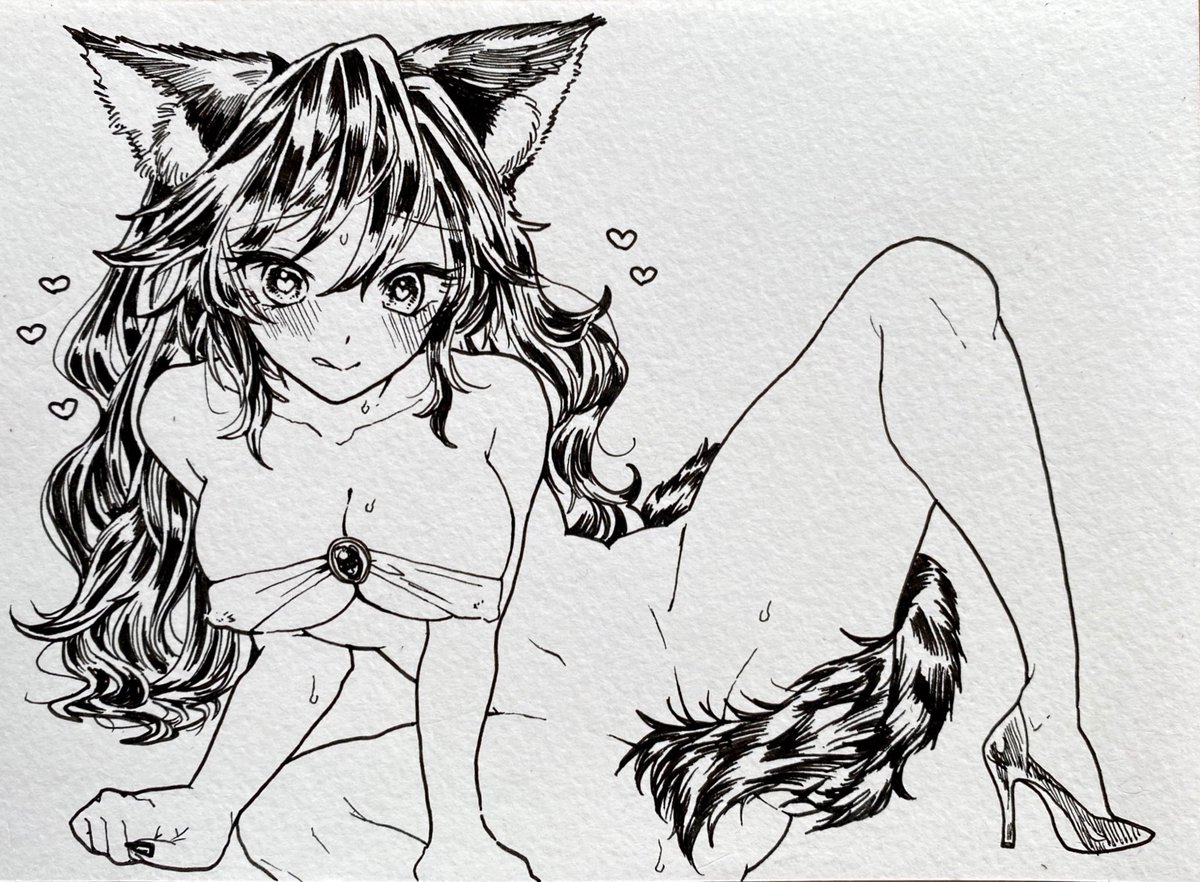 お題箱から、東方よりセクシーな影狼姉さん!セクシーってこれでいいのか? 