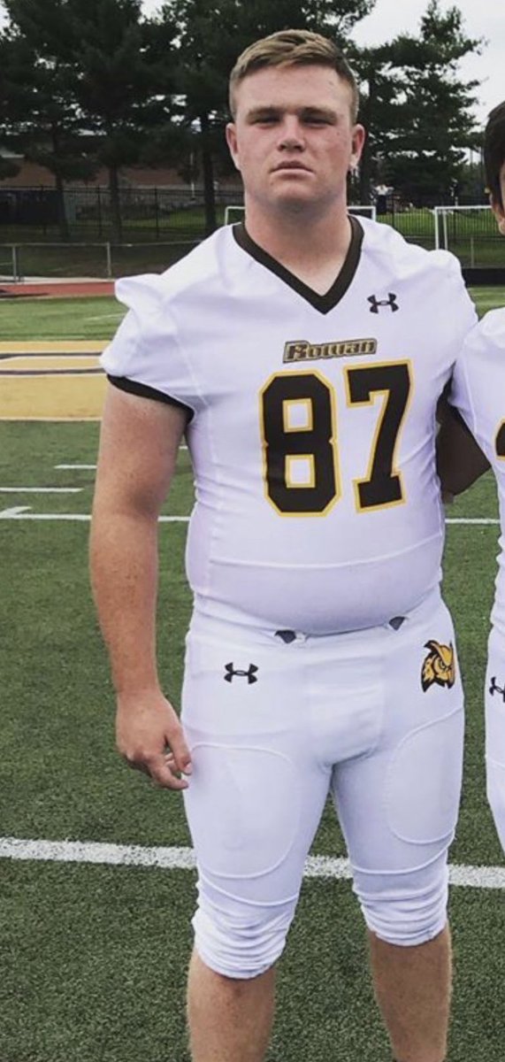 CFB247's tweet photo. Brady Smith 
Rowan University, Offensive Guard 2019-2023 https://t.co/GXp4XR5Uad