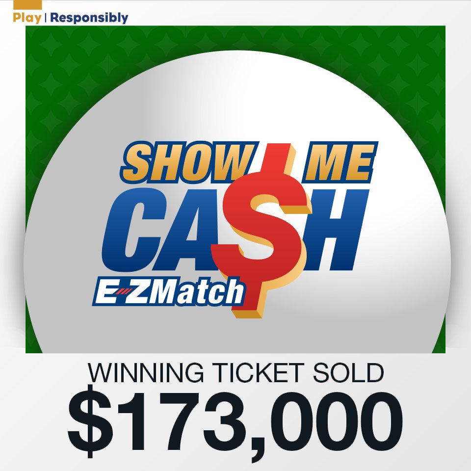 MissouriLottery's tweet photo. Show us a winner!😄
A Show Me Cash ticket worth $173,000 was sold at @FasTripStores, 4700 S. Point Road, in Washington.
Learn to play #ShowMeCash: https://t.co/9oM3WB2Owo https://t.co/NZAWtWC62k