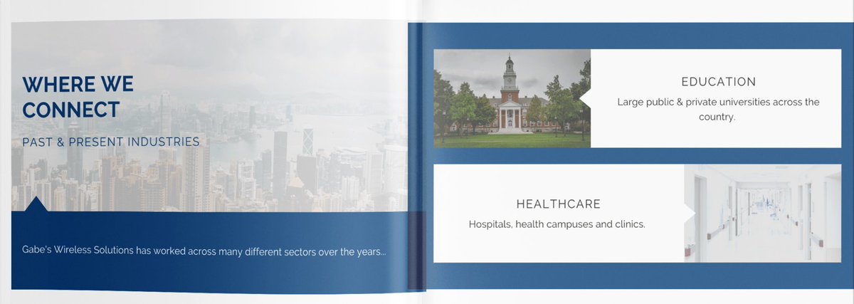Gabe's, in its fourth generation, has served multiple sectors over the years - healthcare, education and more. Learn about its wide range of services, particularly pertaining to wireless: ow.ly/8k7750Efful