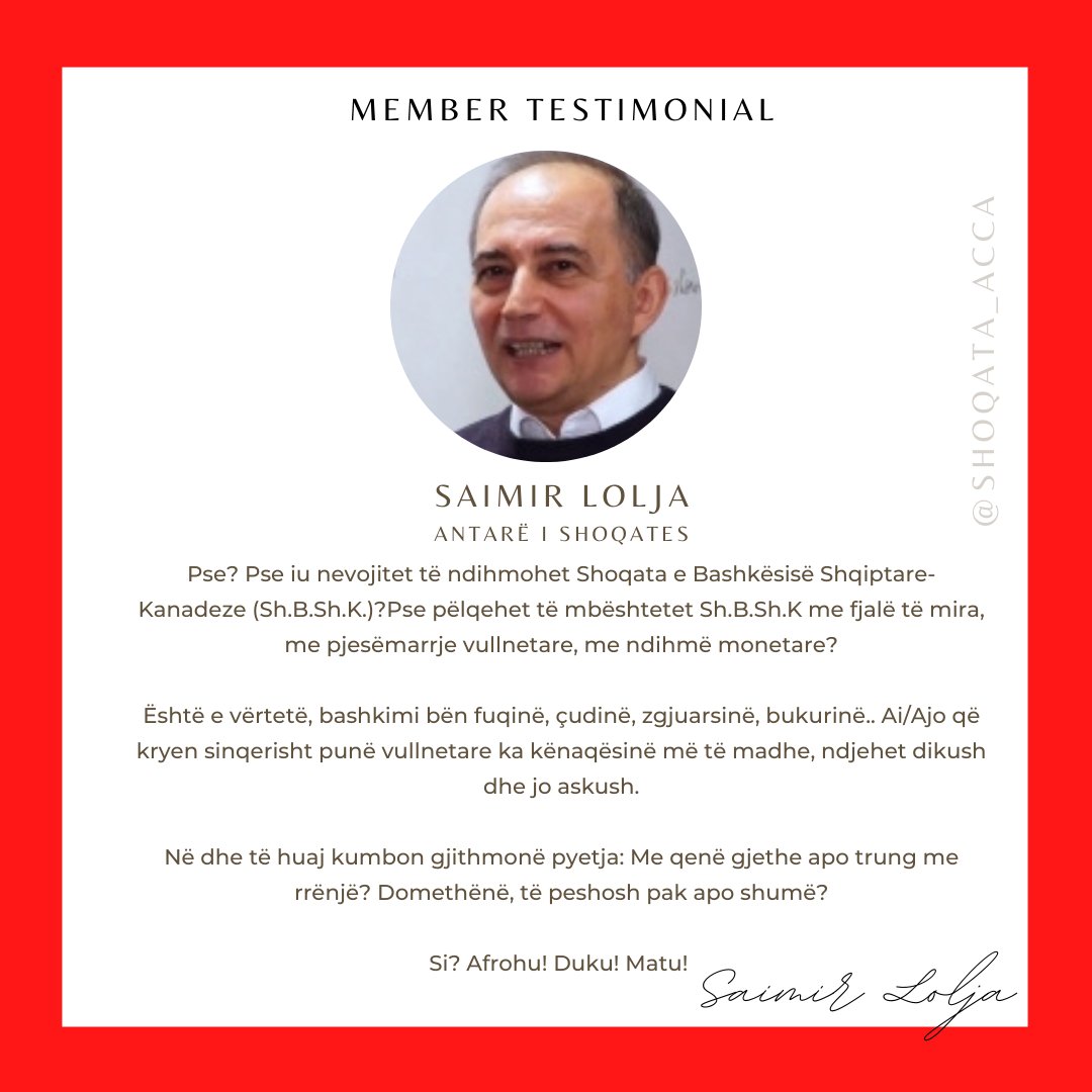 Albanian Canadian Community Association Toronto tweet media