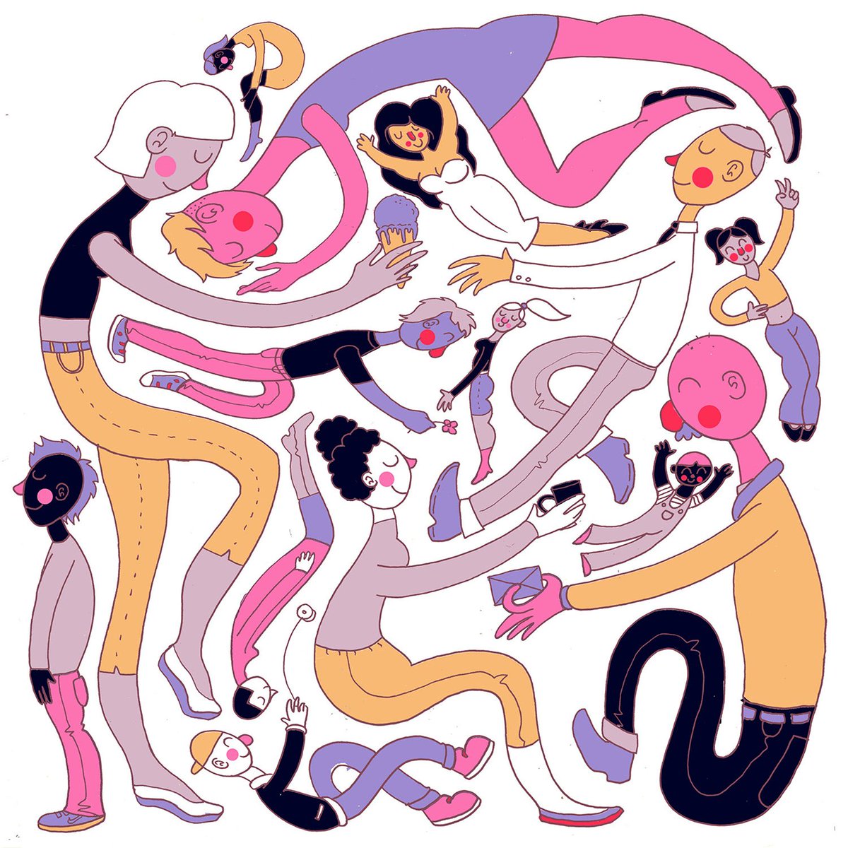 MCAD's tweet photo. Interconnected Illustration with Autumn Stinson '15 
#MakeMCAD https://t.co/TT3rp6Di0G