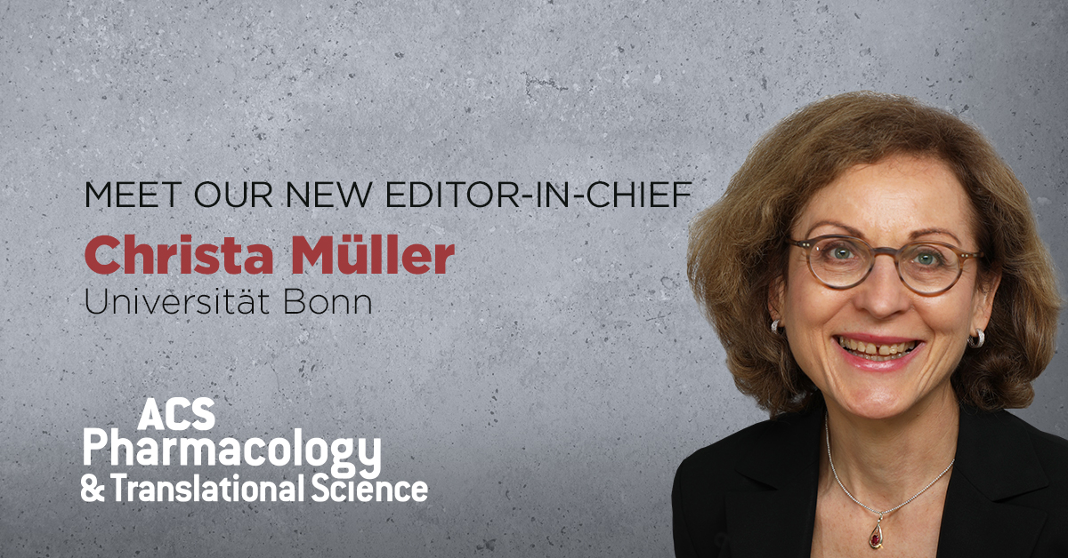ACS Publications Bio & Med Chem Content (@acsbiomed) on Twitter photo Meet the new #ACSPTsci Editor-in-Chief, Christa Müller, of <a href="/UniBonn/">Rheinische Friedrich-Wilhelms-Universität Bonn</a> ow.ly/SIF250EflsH Meet the new #ACSPTsci Editor-in-Chief, Christa Müller, of <a href="/UniBonn/">Rheinische Friedrich-Wilhelms-Universität Bonn</a> ow.ly/SIF250EflsH