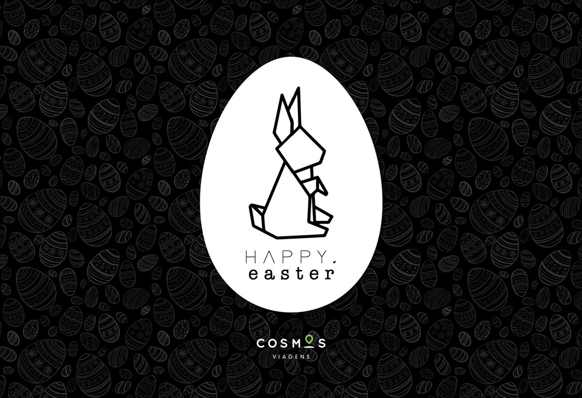 A Cosmos deseja a todos os clientes e parceiros uma Feliz Páscoa.
Cosmos Viagens, Viajamos juntos.
#pascoa2021 #cosmosviagens