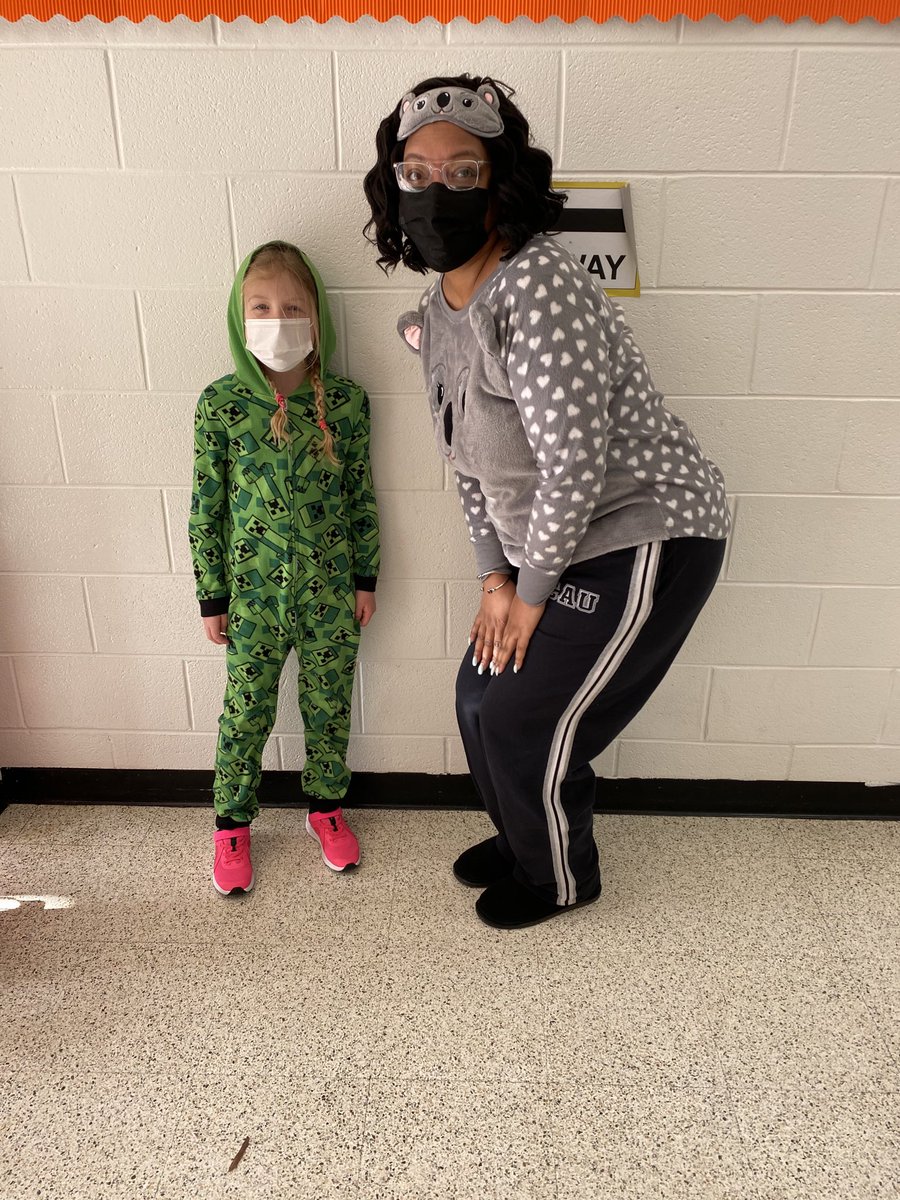 marietculver's tweet image. PJ Day for ‘Math is Dreamy’ ⁦@SeatackAADA⁩ #seatackdreamers ⁦@banwareetaylor⁩ #MathMatters2 #PBISMarchMadness