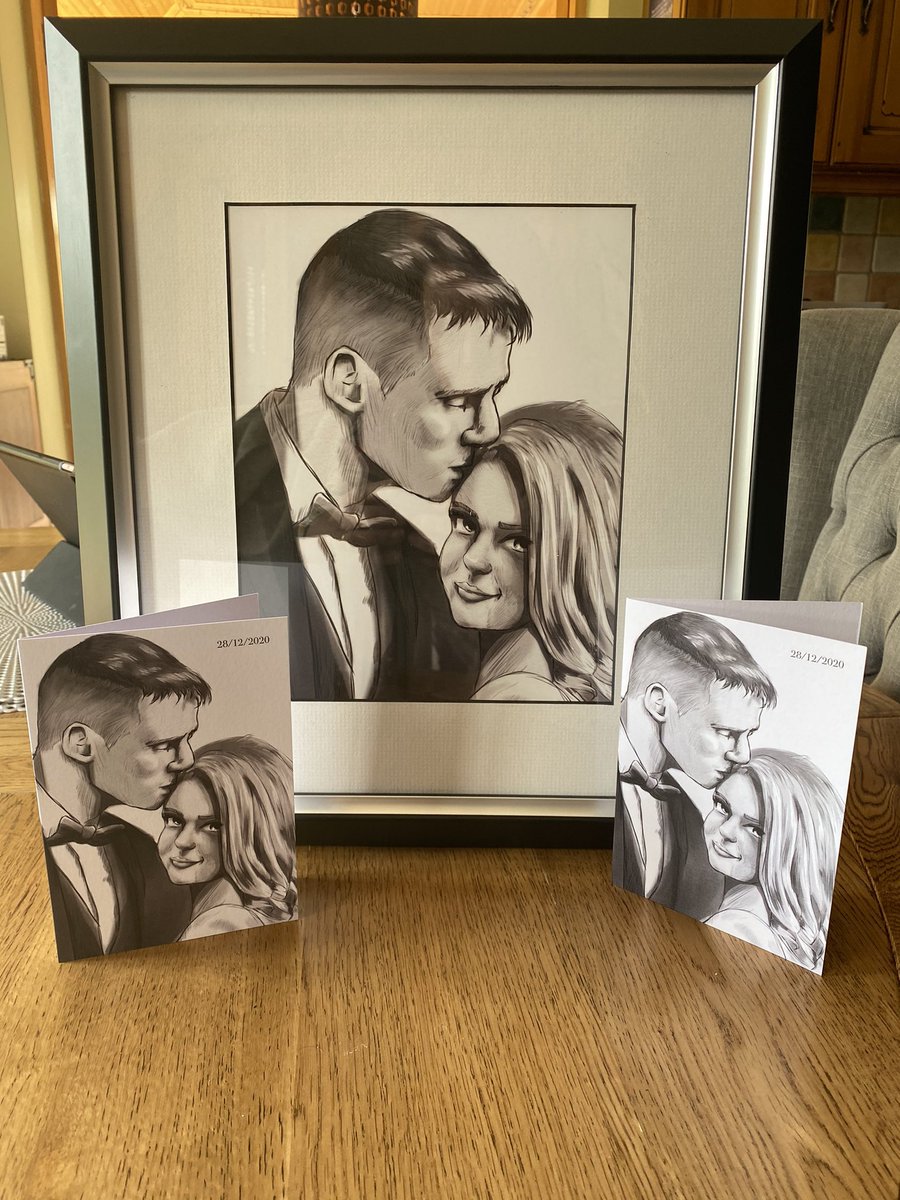 annemacken2's tweet photo. My son has re- engaged with drawing since his job at cork airport stopped last March so new venture hand sketched wedding pictures with matching thank you card #weddinggift #WeddingDay #wedding #weddinganniversary #weddings #weddinginspiration #weddingplanner #weddingplanning https://t.co/T7OhRcWMzg