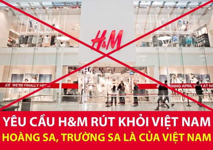 leeminho_benga's tweet photo. Chơi thế chơi mình đi. Thương hiệu lớn mà hùa đàn chán thế.
#Apologize_To_VietNam 
#taychayHM 
#HoangSaTruongSabelongtoVietNam 
#hmgetoutofvietnam 
#Vietnam https://t.co/EUcpeeDvnz