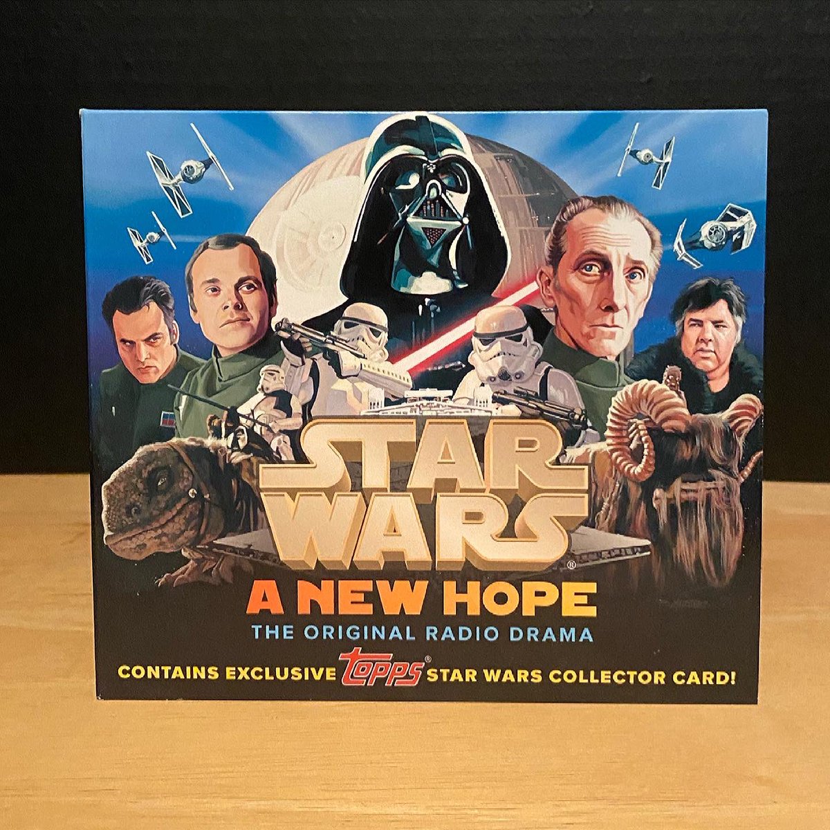 pepekorff's tweet photo. Found a bin of CDs. Topps MP3 CD: Star Wars A New Hope Radio Drama #compactdisc #cd #mp3 #mp3cd #radiodrama #starwars #topps https://t.co/8QWQq5e1cG