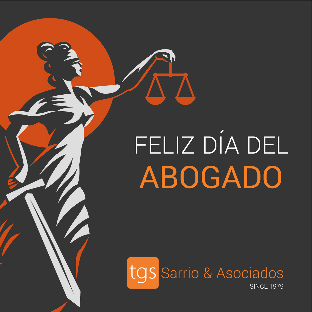 SarrioTgs's tweet photo. FELIZ DÍA DEL ABOGADO
#lawyers #LawyersDay #weareexperts #TGSsarrio https://t.co/o3bfydMAKL