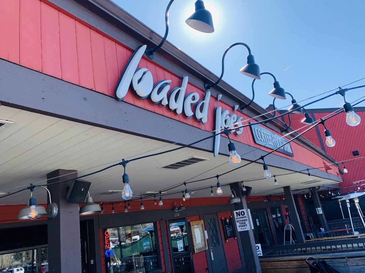 CO_coffee1's tweet photo. Visited @loadedjoes this sunny morning. An americano very flavorful. 7/10 on my #coffee scale. Located in Avon with ana amazing view on the patio. #coffeeCO #americano #Avon #Colorado https://t.co/TSCNdWxNbS