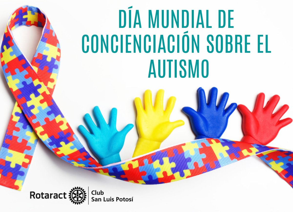 RotaractSanLuis's tweet photo. Día mundial de concienciación sobre el autismo.
https://t.co/cqFHXILsti
#CRSLP #ZonaPotosina #D4130 #RotaractMexico #Rotaract #RotaractPower #MochilerosRotaract https://t.co/qkJTbYc47J