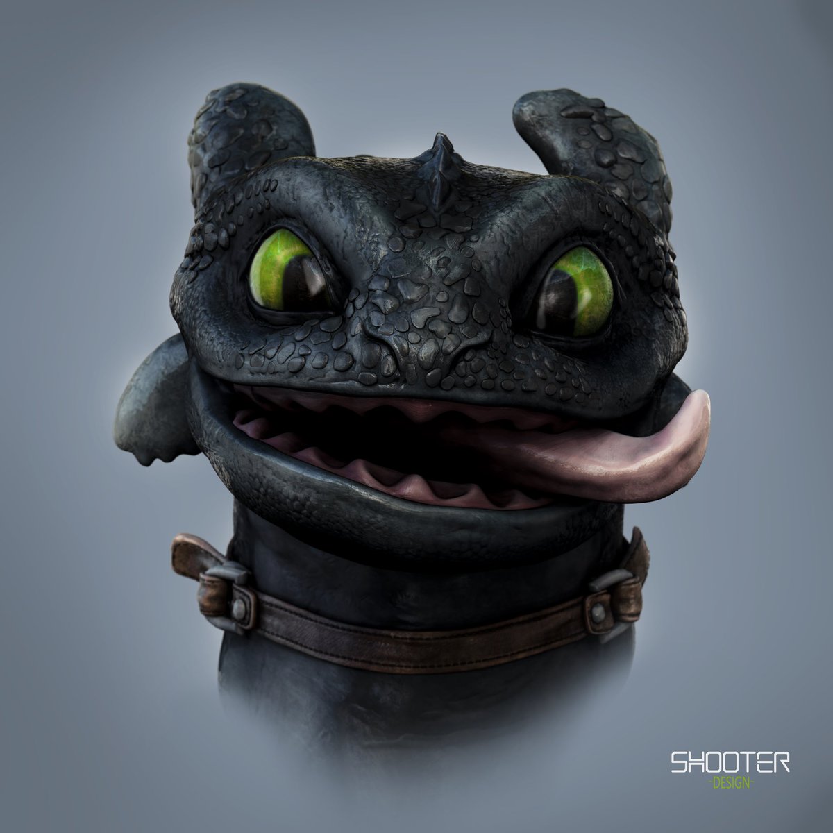 Shooterdesign2's tweet photo. Here is the fast...the darkness...the beeeest..... Toothless!!!

#toothless #art #digitalart #dragons #howtotrainyourdragob #sculpture #sculptor #render #rendering #zbrush https://t.co/jStoMyp9FN