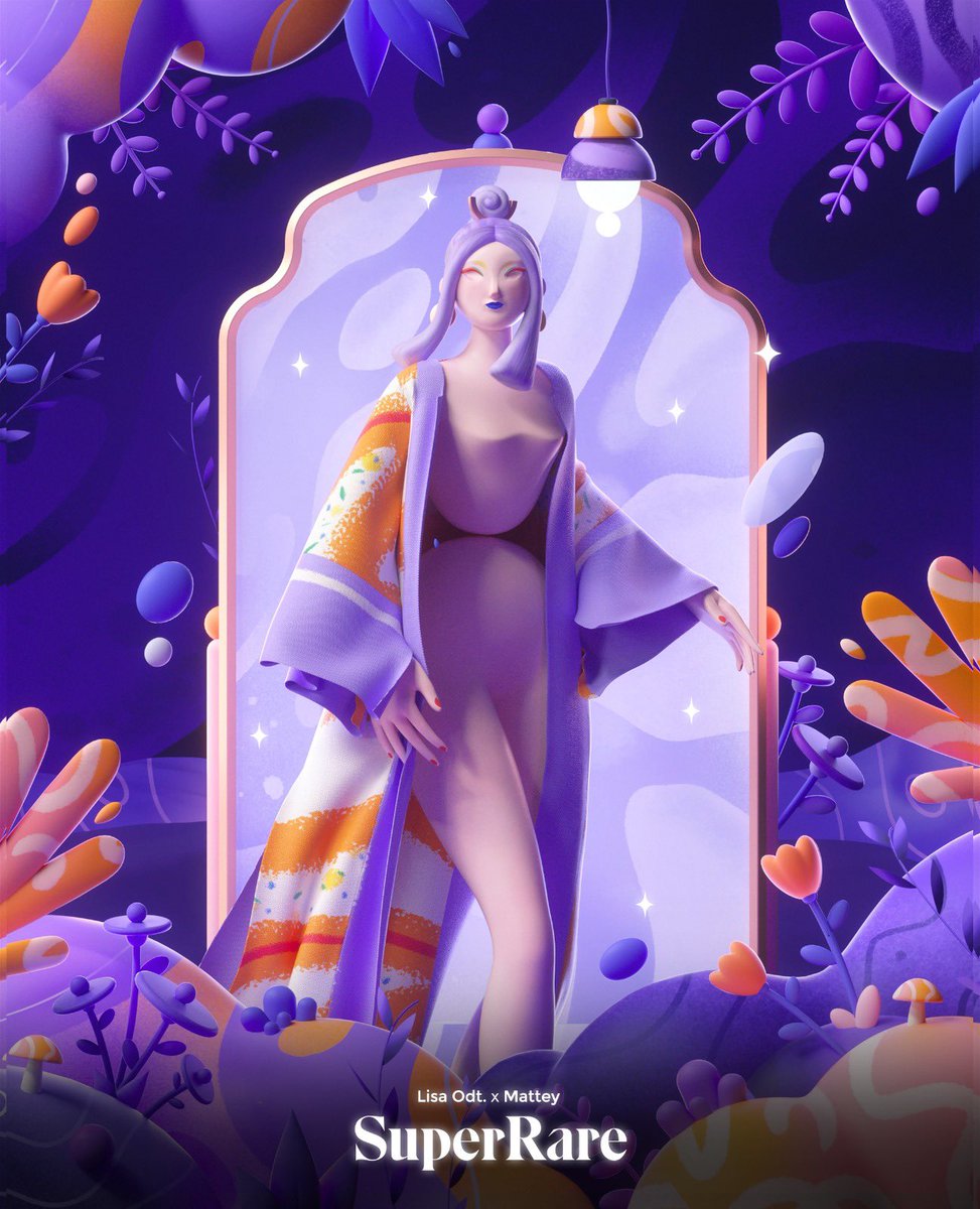 Súper thrilled to share the amazing collab with <a href="/Matteyy_/">Mattey</a> !!🔥🔥 this is like living a dream and I don’t want to wake up🥲 thank you <a href="/Matteyy_/">Mattey</a> for this opportunity ✨ #nft #cryptoart 

superrare.co/artwork-v2/ast…