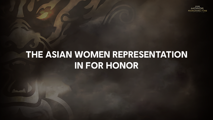 marion_myanh's tweet photo. A year and a half ago, I wrote an article about the Asian women representation in For Honor. 
I've been thinking about representation more and more lately, and as I really like the Wu Lin and Samurai factions, I thought it was time to share it: https://t.co/sVy0HKqnov https://t.co/zZxB0HTVF5