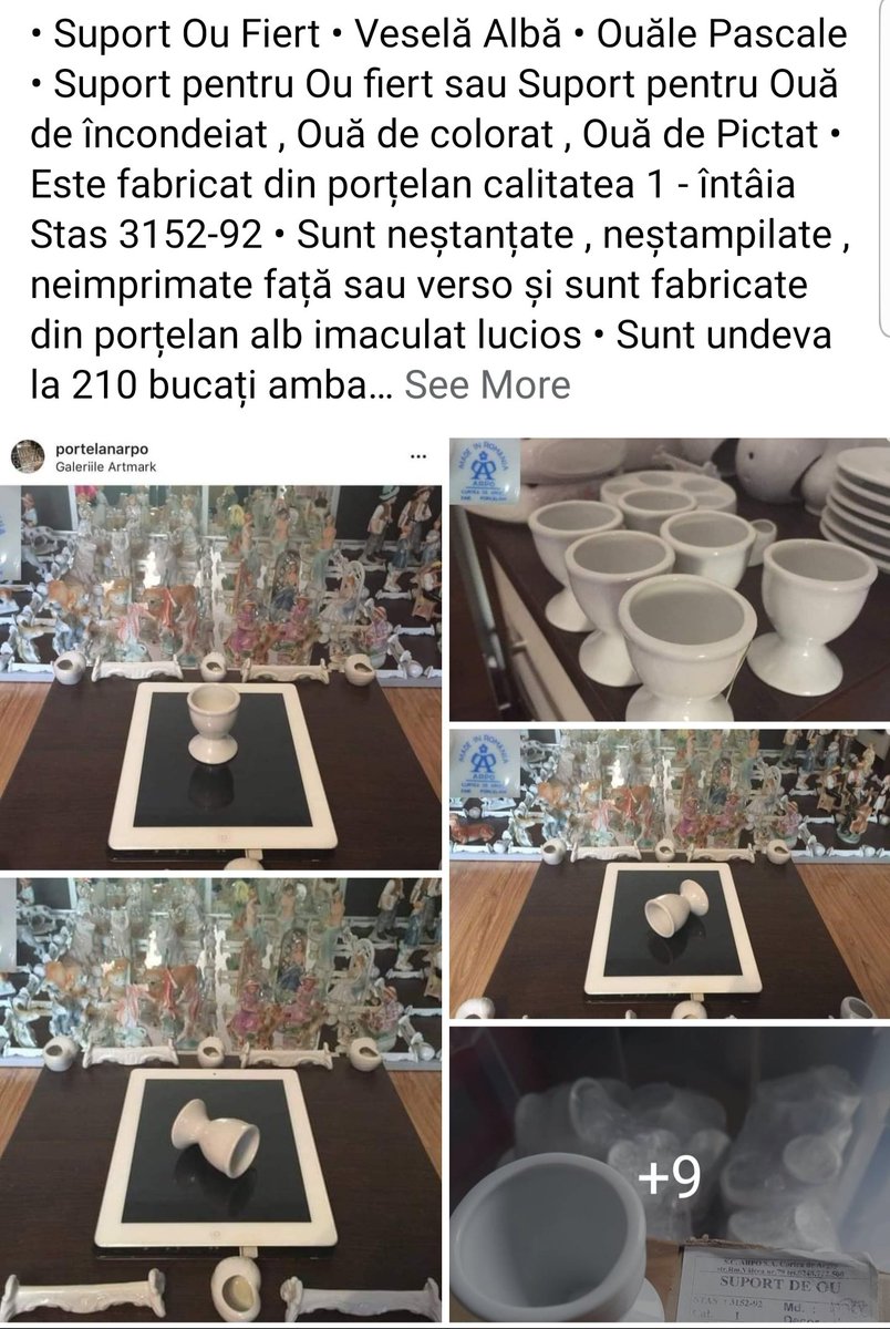 portelanarpo's tweet photo. • 🍽 • De Vânzare • Veselă Albă Porțelan Arpo Cocotieră , Suport Ou Fiert , Eggs Paint , Pictură Pascală Ouă de Încondeiat • Ouă de Colorat , Ouă de Pictat , Ouăle Pascale  • *** Se Vinde Veselă Albă Porțelan Arpo " Cocotieră , Suport Ou Fiert " *** • https://t.co/oj0cCjlOWJ