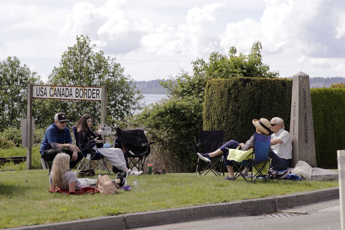 The Oregonian on Twitter: "COVID-19 fears cast shadow over border park where Canada, Washington state meet https://t.co/x4O86etyVb… "