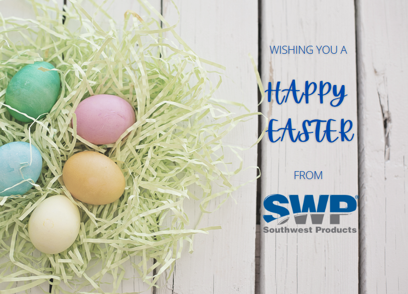 SWProducts's tweet photo. Happy Easter Weekend! Everyone at Southwest Products wishes you and your families a healthy and safe Easter. https://t.co/6VEHQ8aev0