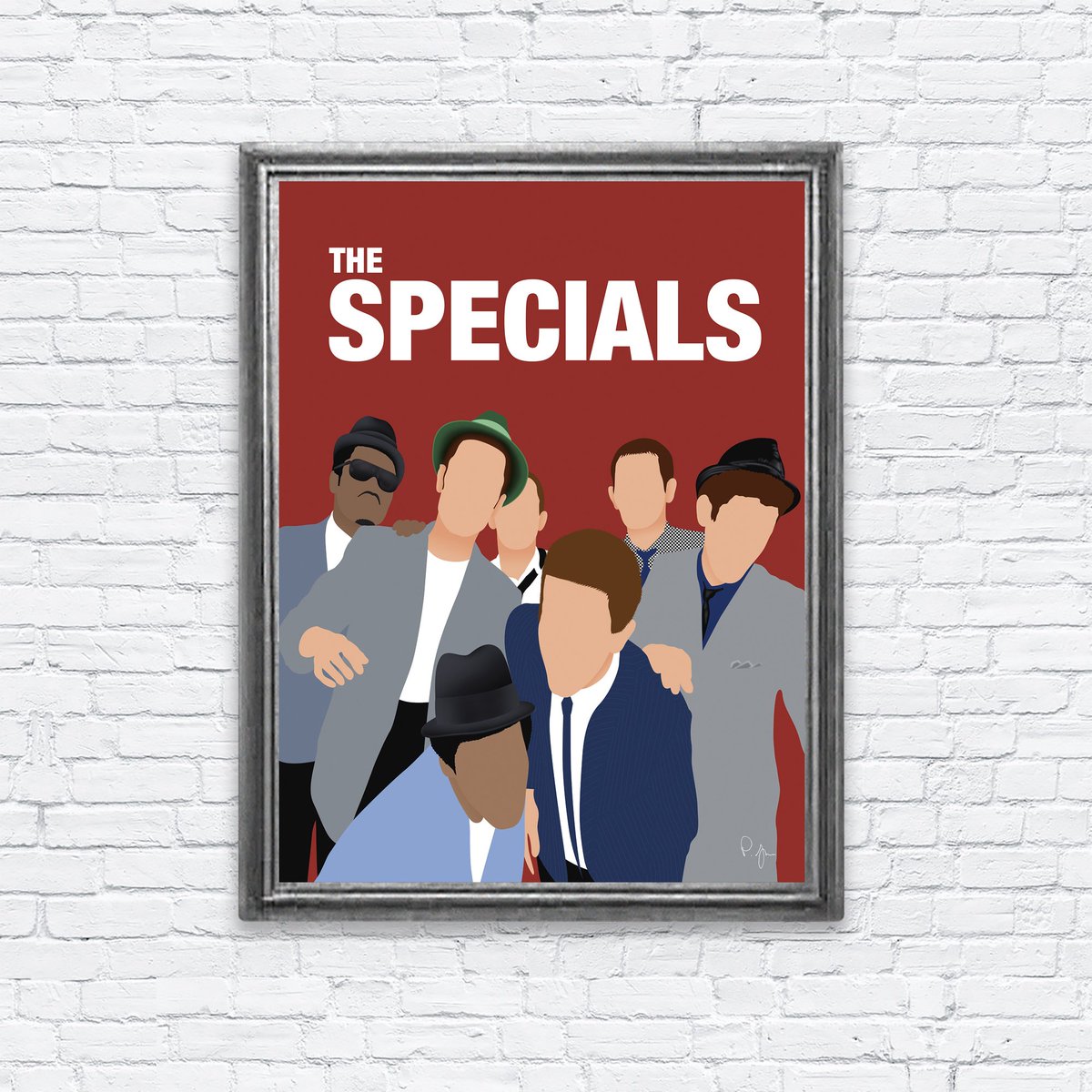 GIVEAWAY TIME!!! I'm giving away one of my Specials prints to one lucky winner 🎺 All you have to do is FOLLOW me and retweet this tweet 🎁 Winner announced on Sunday! #giveaway #thespecials #ska #twotone #art #music