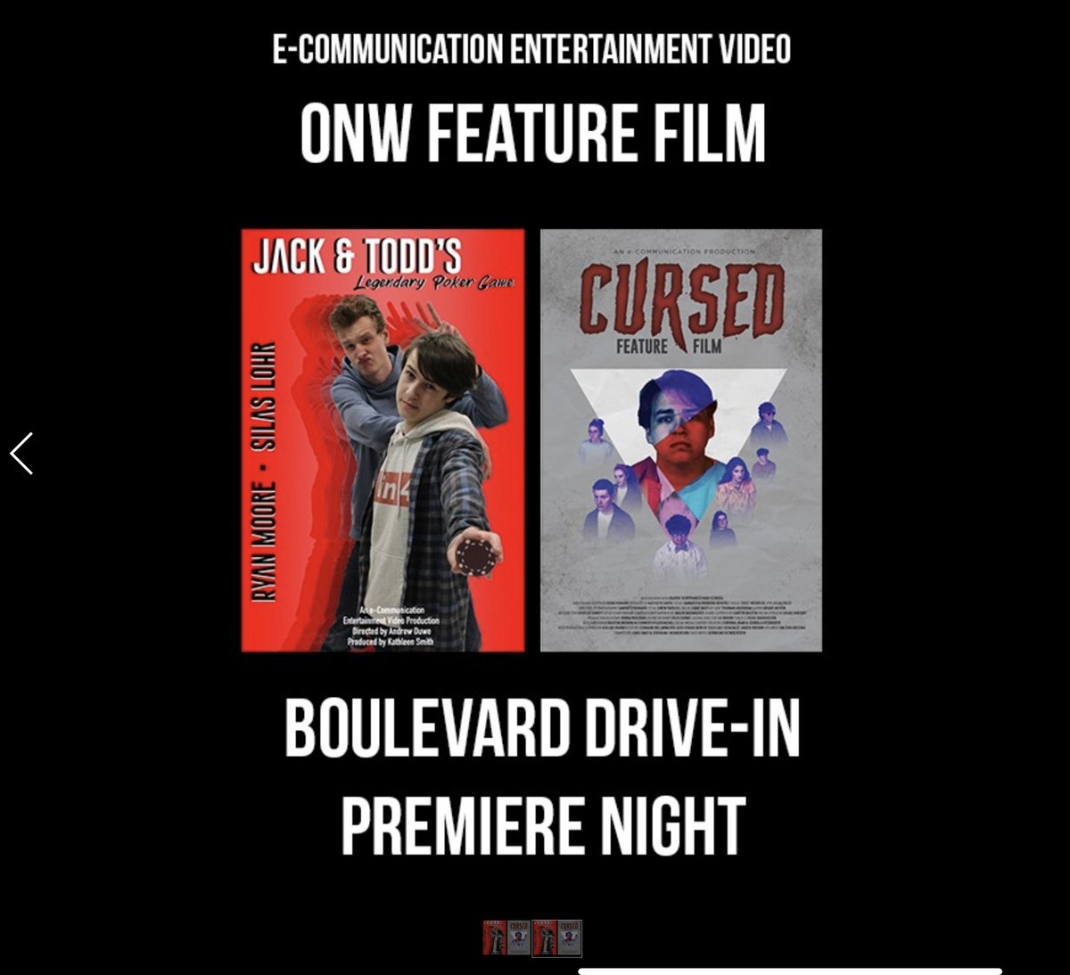 e-Communication (@olathe_ecomm) on Twitter photo Head to Boulevard Drive-In for our <a href="/Olathe_eComm/">e-Communication</a> Feature Film night on Monday April 26th at 7pm! Support our students in a safe socially distanced fun atmosphere. Tickets are on sale now Code: (eCommBoulevard)showtix4u.com/events/15634 <a href="/ChrisZuck/">Chris Zuck</a> @APCogswell <a href="/Olathe21st/">21stCenturyAcademies</a> @OlatheCTE Head to Boulevard Drive-In for our <a href="/Olathe_eComm/">e-Communication</a> Feature Film night on Monday April 26th at 7pm! Support our students in a safe socially distanced fun atmosphere. Tickets are on sale now Code: (eCommBoulevard)showtix4u.com/events/15634 <a href="/ChrisZuck/">Chris Zuck</a> @APCogswell <a href="/Olathe21st/">21stCenturyAcademies</a> @OlatheCTE