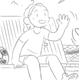If there's one thing I'm most confident in, it's in my ability to draw cute children. Also, the sketch phase? The best phase for meeeeee