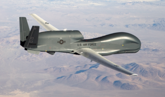 airlivenet's tweet photo. ALERT We have confirmation a Northrop Grumman RQ-4 Global Hawk drone is currently monitoring the situation over Donetsk https://t.co/P29e9dnaDi https://t.co/RrMHL1pz5R