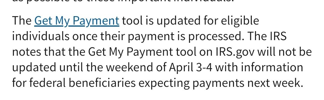bijoublu007's tweet photo. @IRSnews Why bother tweeting this when you clearly stated it won't be updated until the weekend? https://t.co/AXeoh6CsYN