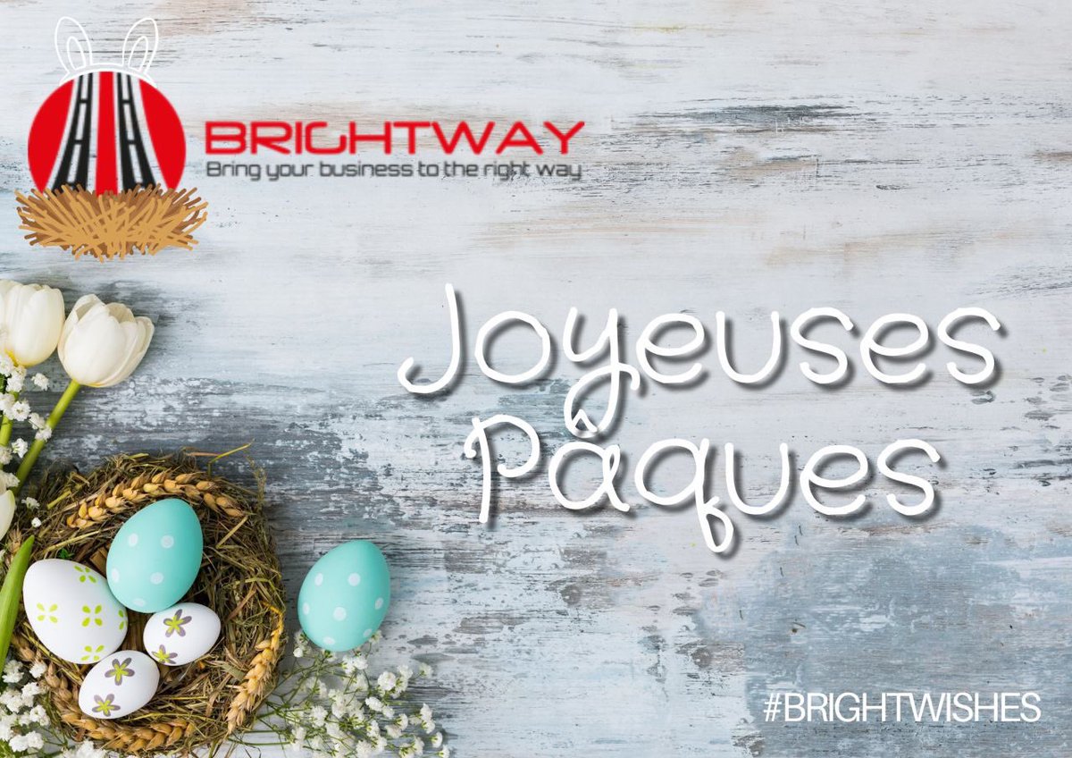 Brightw88249263's tweet photo. Toute l'équipe de Brightway vous souhaite une joyeuse fête de #Pâques 🥚🐰🥚🐰

#brightwishes #joyeusefête #chocolat #oeufs https://t.co/JQfTRrRcgk