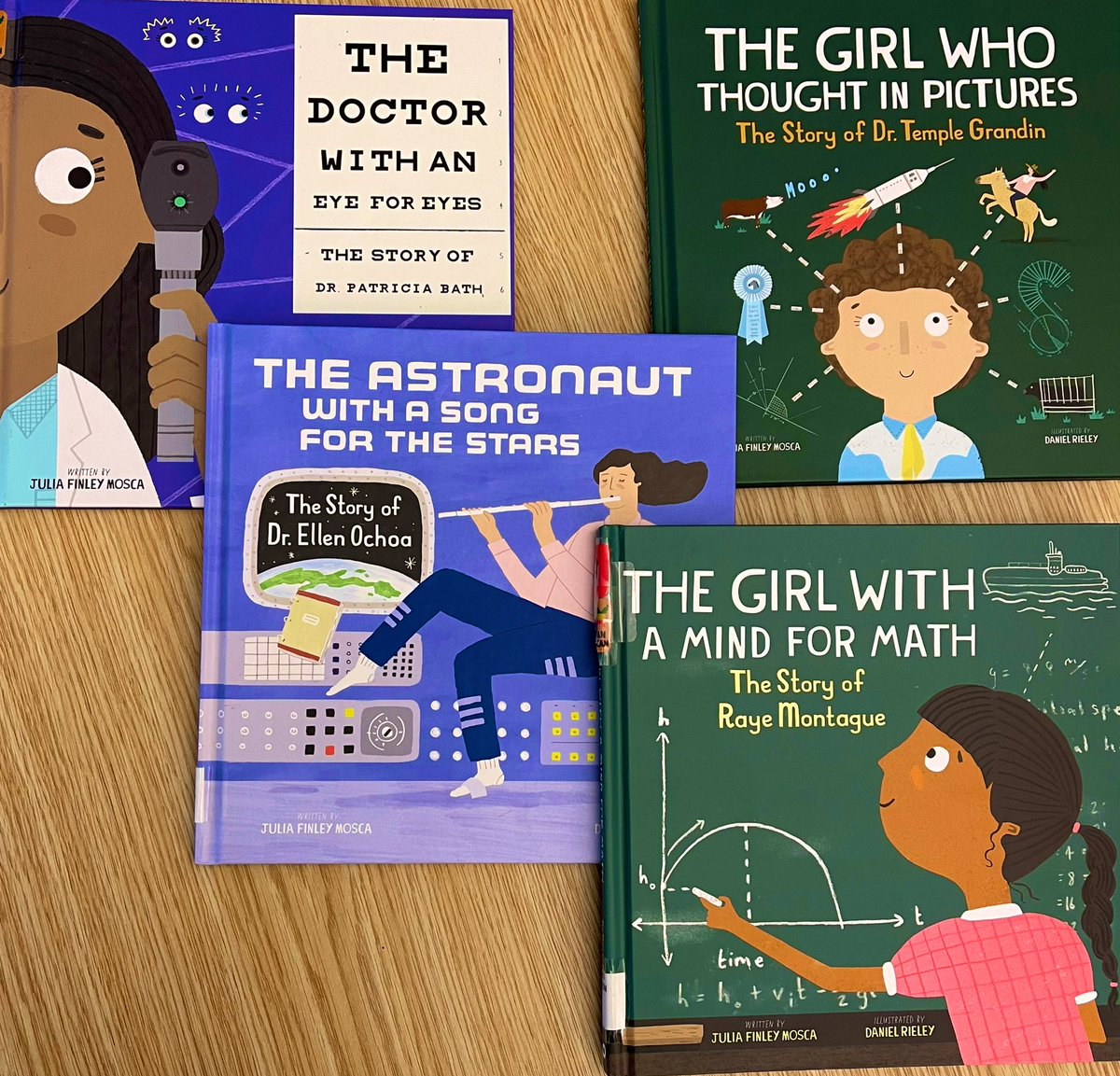 CPHTechnology's tweet image. After corresponding with Author, Julia Mosca, We’ve been excited to offer her books in the Learning Commons! @OceeElem  @fcsmeti #readaloud #literacy