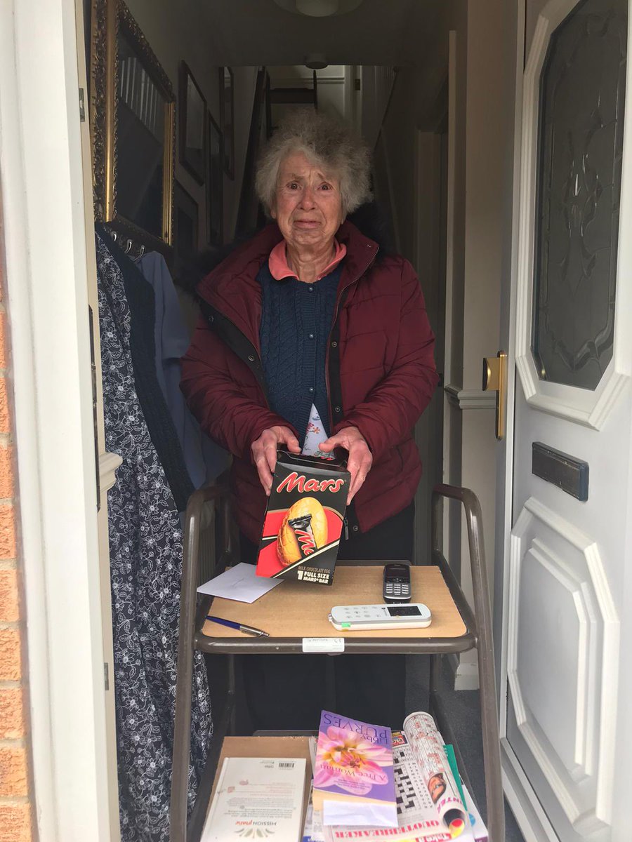Our Easter Bunnies were out spreading Easter cheer today, delivering eggs and cards. Despite Easter being a happy occasion, it can also be a very lonely long weekend. With many getting together with families it can mean that some can go 4 full days without seeing anyone.