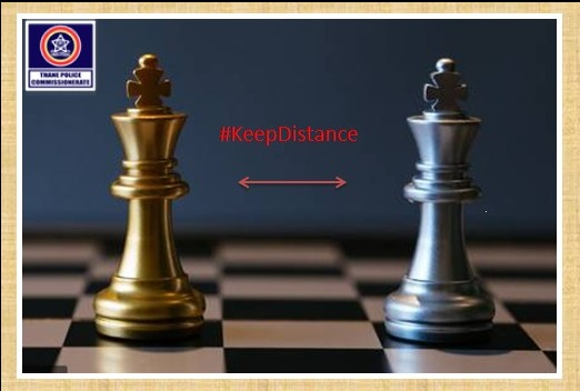 ThaneCityPolice's tweet photo. अंतर पाळाल.... तर वाचाल..
अनावश्यक कामासाठी घराबाहेर पडू नका. गर्दीची ठिकाणे टाळा.
Avoid crowded places.
Follow Social Distancing.
#BeYourOwnProtector. https://t.co/EtKUuzhb3C