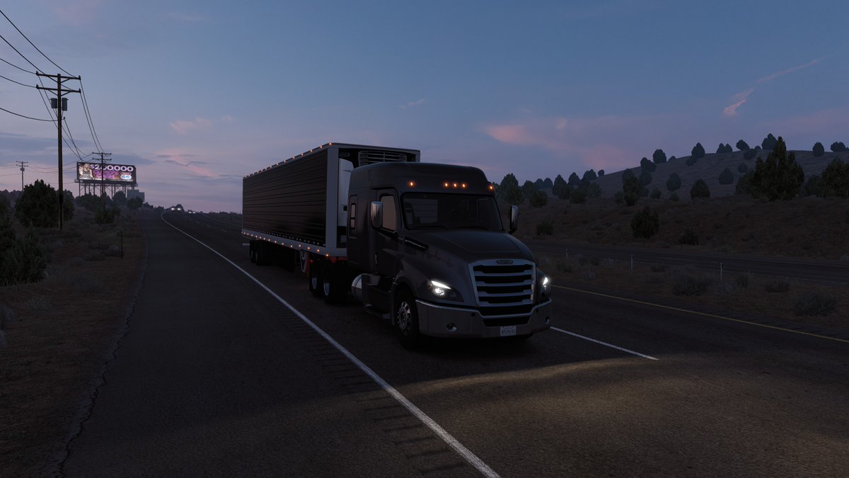 SimGameLive1's tweet image. American Truck Simulator 🚛🌄
On the Way back Home to Albuquerque!

#Ats #AmercianTruckSimualtor @SCSsoftware