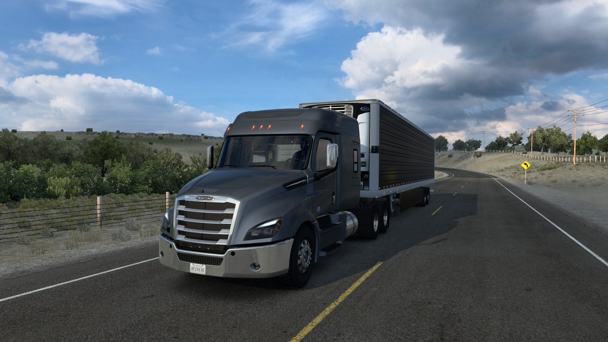 SimGameLive1's tweet image. American Truck Simulator 🚛🌄
On the Way back Home to Albuquerque!

#Ats #AmercianTruckSimualtor @SCSsoftware