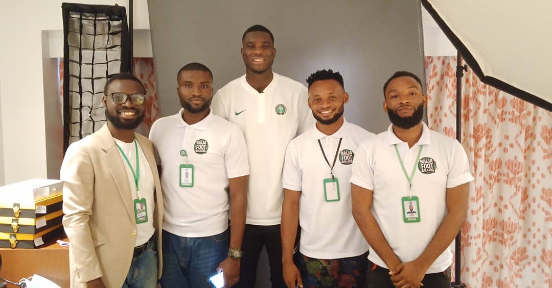 sabastinemma's tweet photo. Alone we can do so little, together we can do so much. 

Team @9ja_footballers with some of our Naija Footballers ( rhymes 😜😉). 

#BallersAwards #Team9jaStrong  #NaijaFootballers https://t.co/KehG8D3H4z