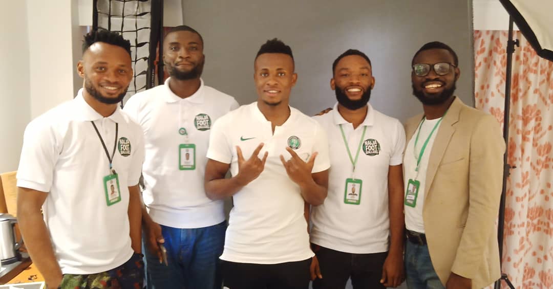 Alone we can do so little, together we can do so much. 

Team <a href="/9ja_footballers/">Naijafootballers</a> with some of our Naija Footballers ( rhymes 😜😉). 

#BallersAwards #Team9jaStrong  #NaijaFootballers
