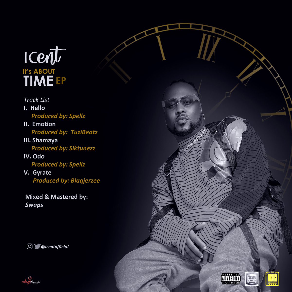 BrosEffizy's tweet photo. It’s About Time The Ep is finally out 🚀🙌🏽 Available On Your Favorite Music Platform, Please Go Stream It 🔥🔥 #ICentTime Artist @icentofficial 
@icenationrecords @ukwaent 
@ialhajisneh 

  #IcentItsAboutTime #ItsAboutTime #IceNationRecords https://t.co/FW87mO67rf
