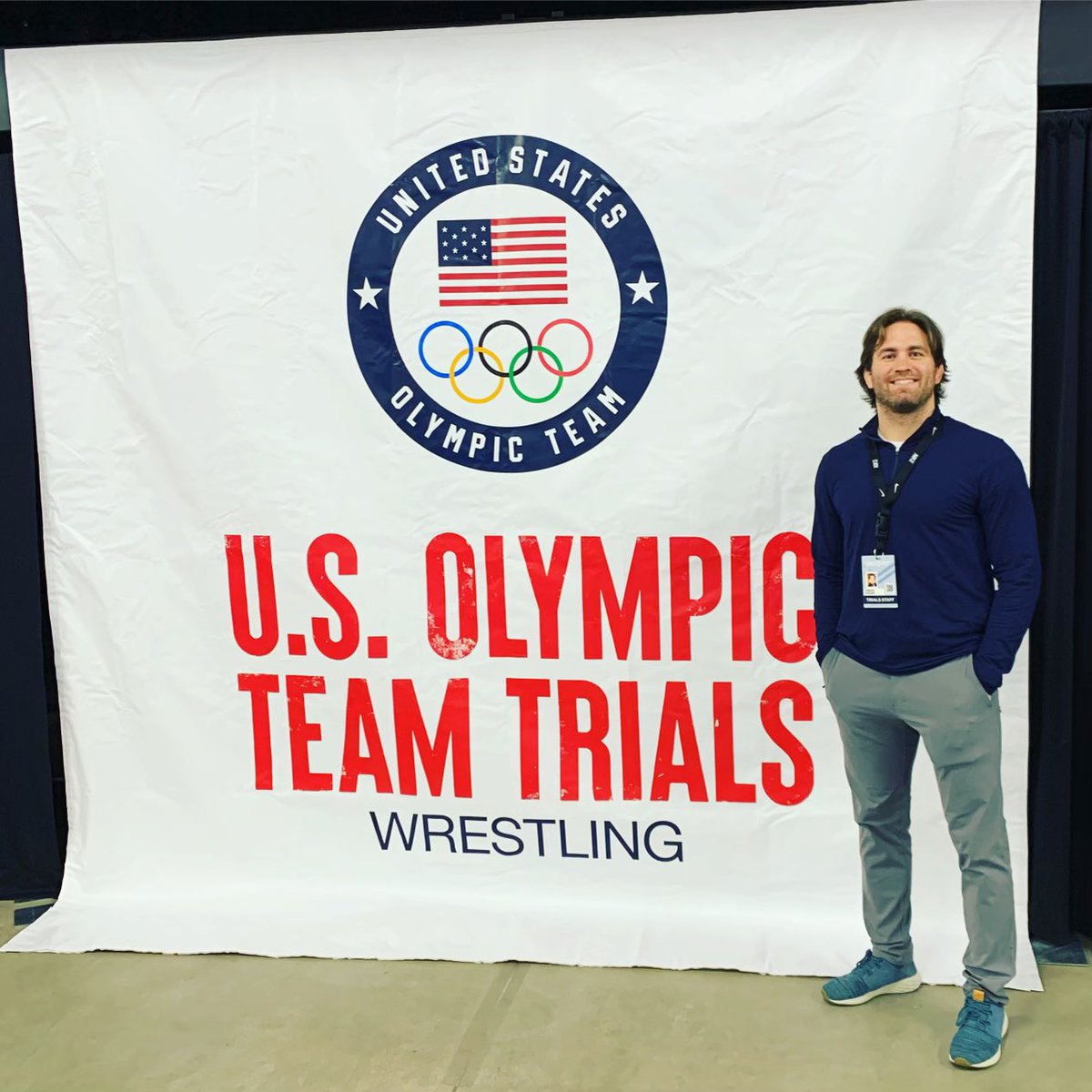 CRogers165's tweet photo. Big Bro is at the Trials this weekend at a Physical Therapist! Be careful getting treatment from this dude he might put the boots in and crank you👊🏻💪🏻 Proud of @JRog413 !! Instead of hurting guys he’s healing them! https://t.co/MaJiDw5nwc