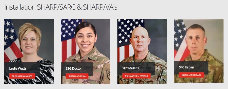 USArmyFortSill's tweet photo. We’re committed to eliminating sexual harassment and sexual assault by creating a climate that respects the dignity of every member of the Army Family. To report sexual assault or harassment:
SHARP: (580) 917-4277
DOD hotline: 1-877-995-5247
Or download the WeCare App.
@TRADOC https://t.co/61oC9aSX5x