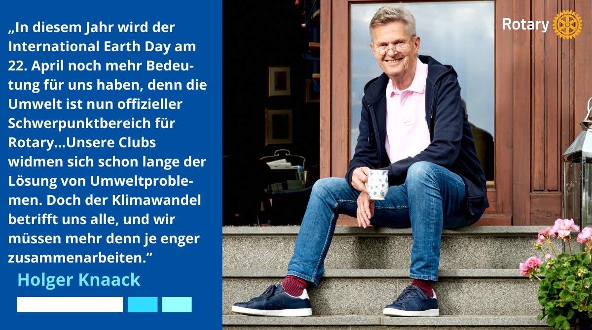 Entdeckt die neue Botschaft des Rotary-International-Präsidenten, Holger Knaack:
on.rotary.org/3cEYik8