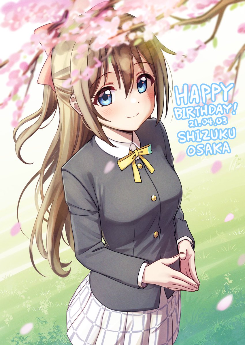 桜坂しずく 「#桜坂しずく生誕祭2021
#桜坂しずく誕生祭2021 」|ゴミョンのイラスト