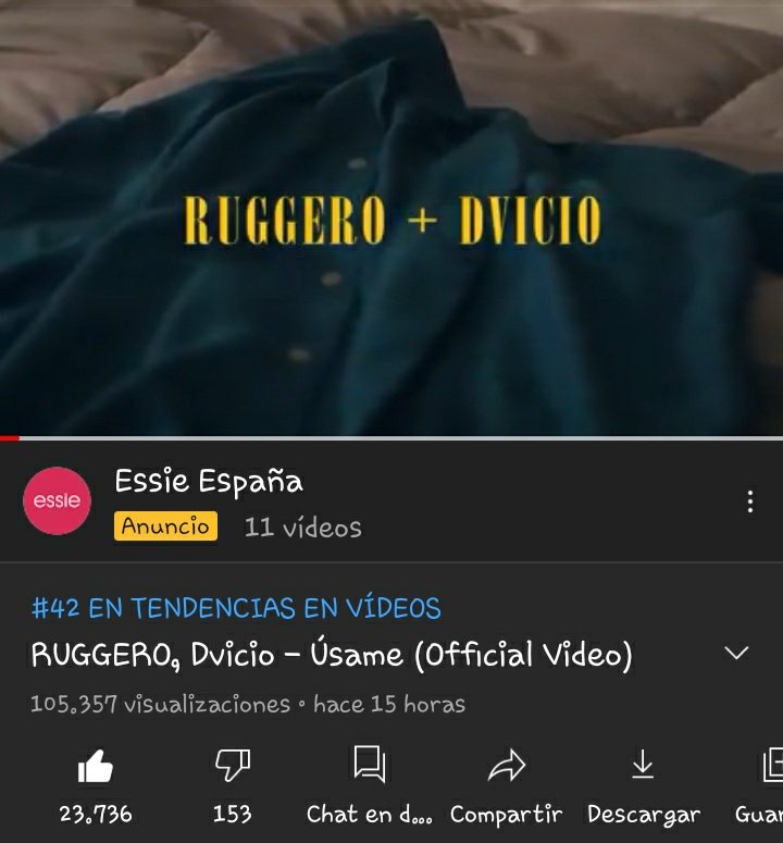 dvicio_madrid's tweet photo. Úsame ya pasa de las 100.000 visitas en menos de 24 horas 👏🏻

ÚSAME RUGGERO FT DVICIO https://t.co/15S9Bq0FKS