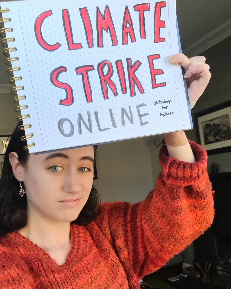 Climate strike week number I-don't-even-know-anymore-but-it's-been-literally-years please just listen to the fucking science so we can go back to school xx

<a href="/Fridays4future/">Fridays For Future</a> #ClimateAction #ClimateJustice #schoolstrike4climate <a href="/GretaThunberg/">Greta Thunberg</a>
