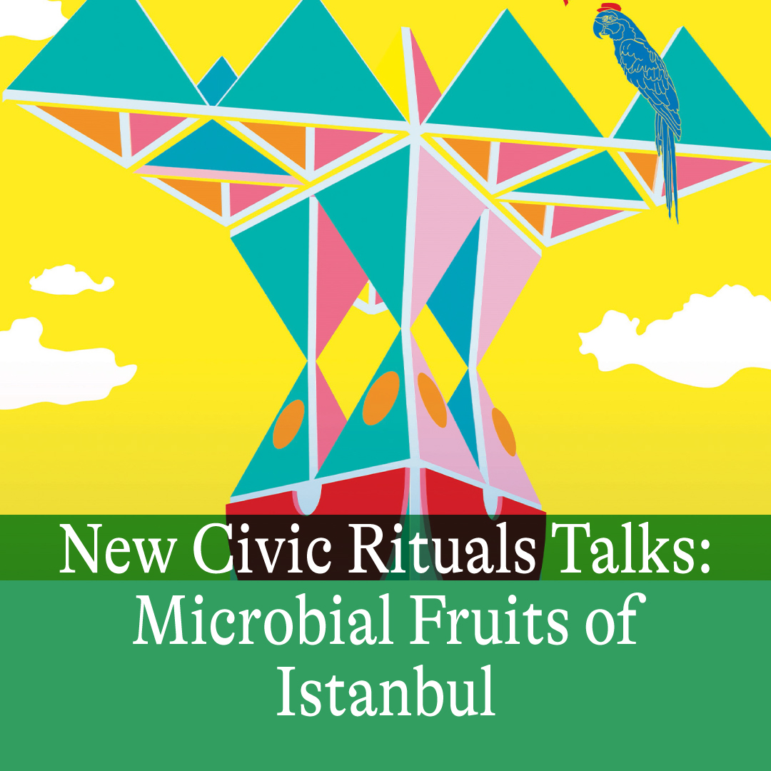 tasarimbienali's tweet photo. Today! 🦜As the kick-off event of "Microbial Fruits of Istanbul", designers of the project Orkan Telhan and elii comes together with Mariana Pestana, the curator of the 5th #istanbuldesignbiennial and Deniz Ova, director of the Istanbul Design Biennial at 7pm (GMT+3). https://t.co/nx6yPAFcvC