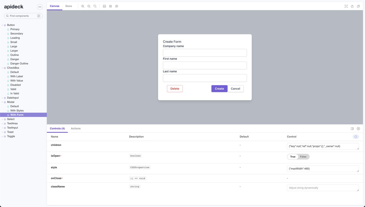 Gj We Just Published The Apideck Storybookjs T Co 8j1jqlikh1 The Listed Components Are Available On Npmjs T Co Uzalcyg4jc Components Design Ui Lowcode T Co Puldnur6ym
