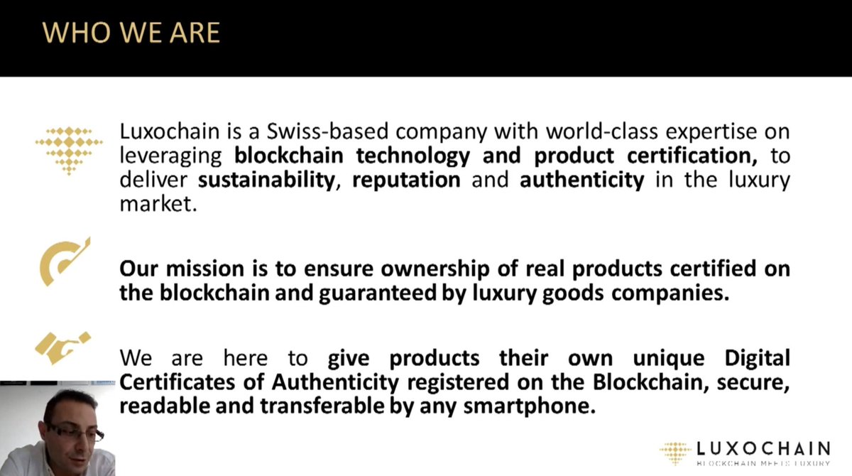 pdc_academy's tweet photo. Blockchain Month è l'unico corso di formazione in Italia che coniuga teoria e casi studio in un unico programma didattico 

Tra i nostri partner non può mancare Luxochian, la blockchain dei beni di lusso

Pronti per un altra edizione di blockchain Month ? https://t.co/ksM56ML5w0