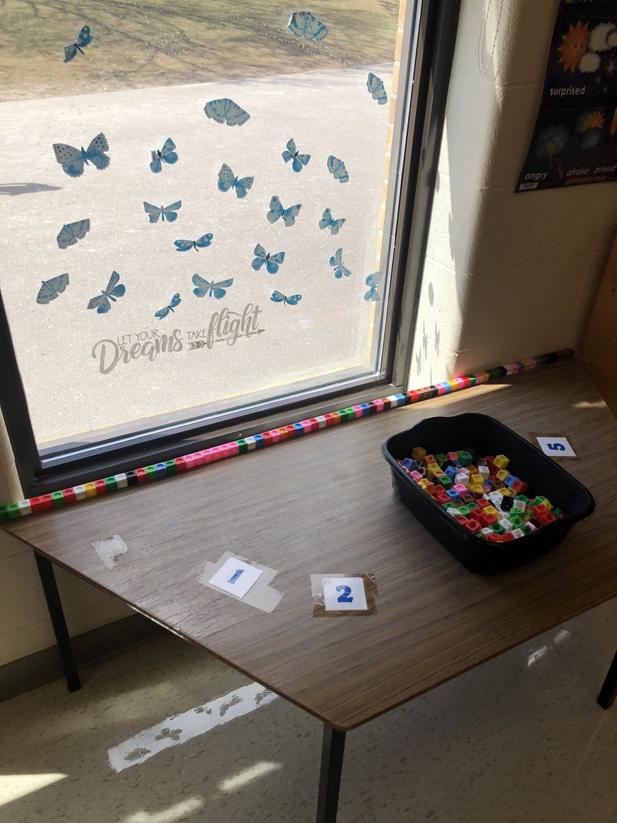 MsKGomes's tweet photo. Lots of measurement excitement going on in our Gr. 2 class! My students were surprised to find out this table is 74 cubes long 🟥🟦🟧🟪🟨🟩 https://t.co/qAl9ujwluk