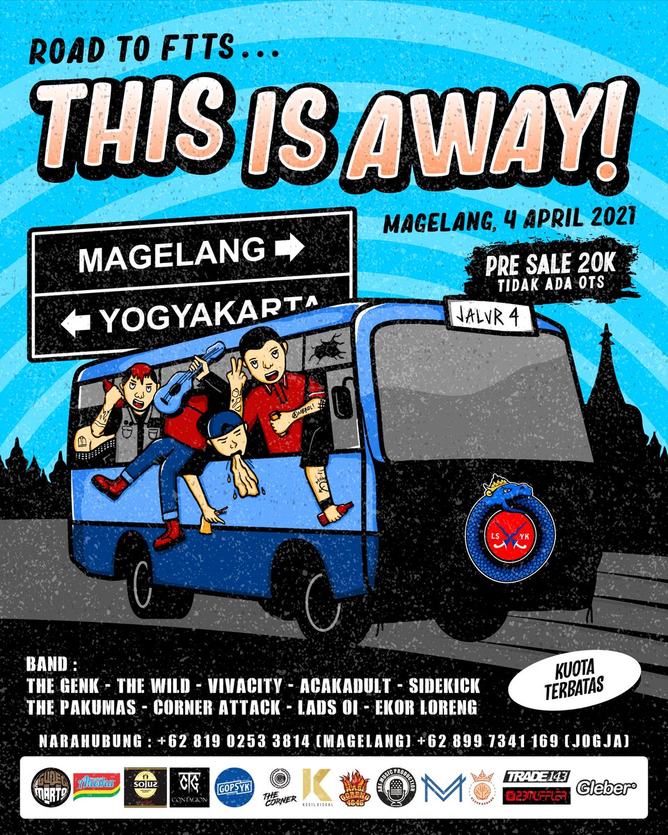terracestage's tweet photo. Bertandang, dalam rangka mempererat pertemanan. Sampai jumpa diakhir pekan.
Tempat terbatas, bilamana tidak kebagian tak perlu memaksakan. Kita jumpa lain waktu di kandang.
Thanks berat untuk para sponsor atas supportnya βπ½
#fromterracetothestage
#terracestage #terracerecords https://t.co/cvGcuhHETU