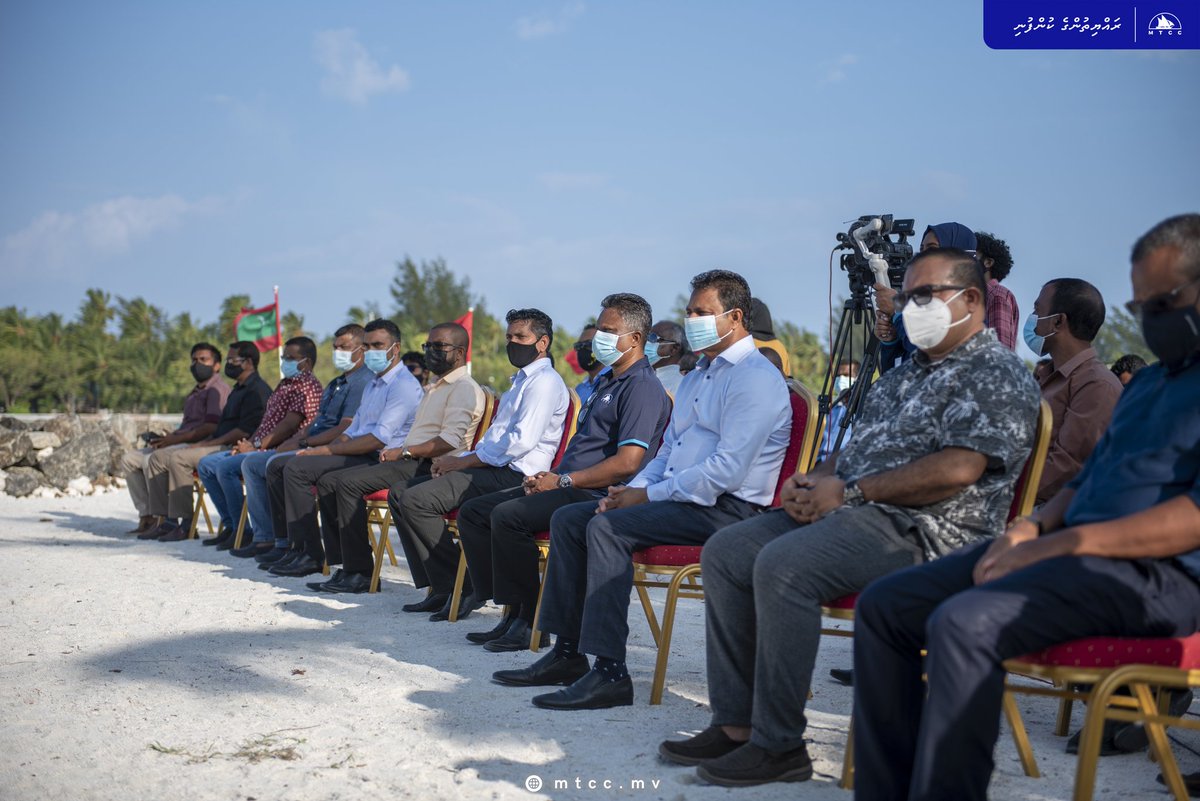 MTCCPlc's tweet photo. A ceremony was held today at Addu City to mark the completion of sewerage facilities at S. Feydhoo, S. Maradhoo and S.MaradhooFeydhoo. We completed the project on 11 October 2019. The value of the project is MVR 129.581 million.   
#MTCCProjects https://t.co/WJD8Mkb9Uy