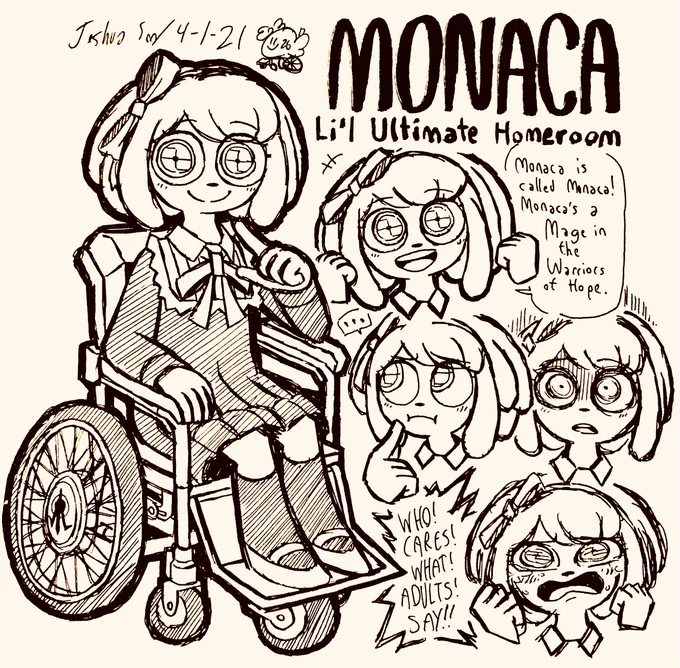 Monaca Doodles
#danganronpa #Monacatowa 