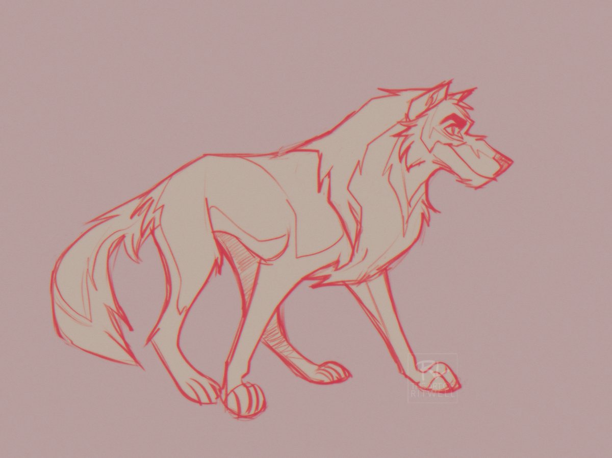 ritwells's tweet image. when in doubt, balto-like canine